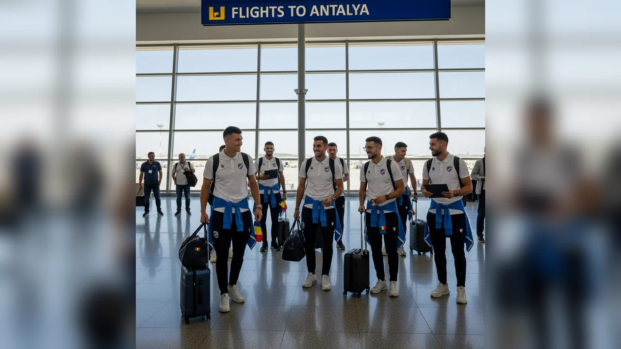 Universitatea Craiova pleacă din Craiova în cantonament la Antalya cu lot extins