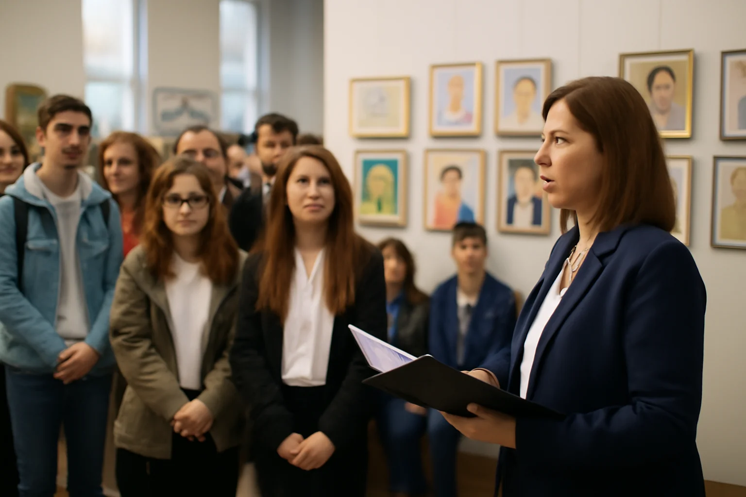 Vernisajul Ma vedette, mon prof la Craiova – Celebrarea Zilei Internaționale a Profesorului de Limba Franceză