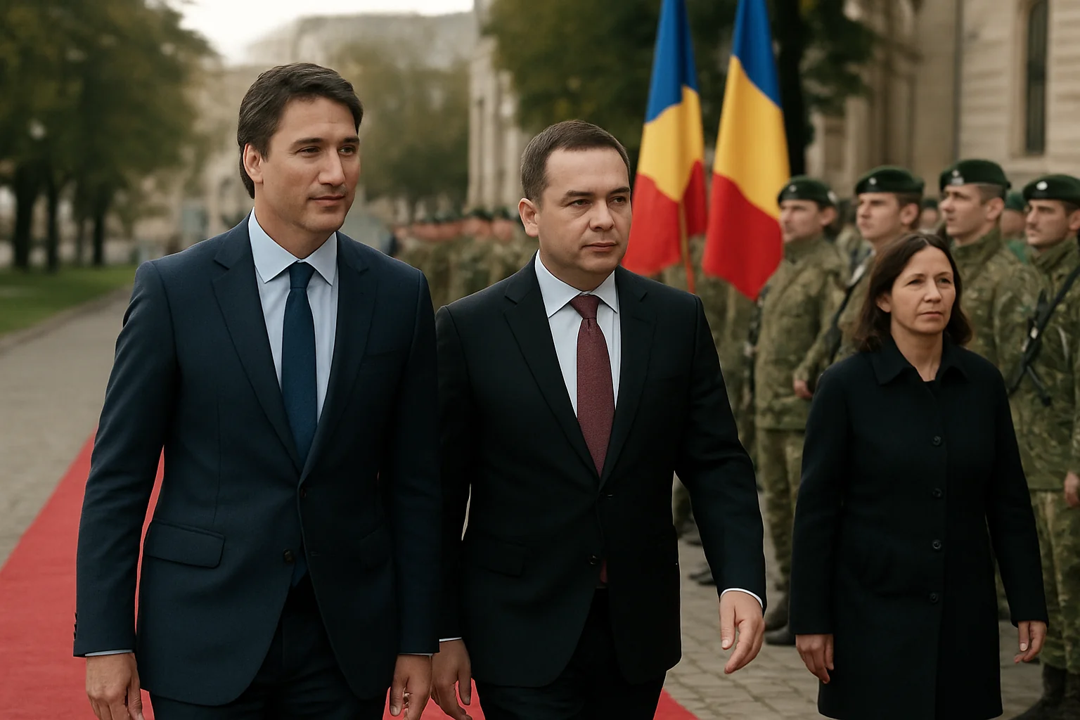 Vizită oficială canadiană la București: Anand și Țoiu